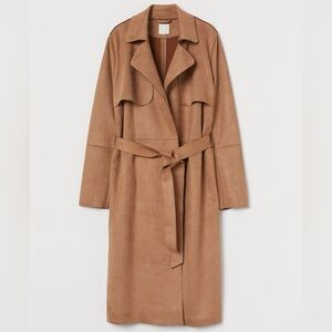 TRUTH by Republic suede trenchcoat